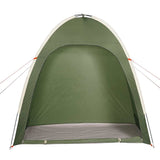 Storage Tent Green Waterproof - Close-Up Angle
