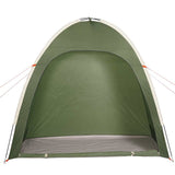 Storage Tent Green Waterproof - Close-Up Angle