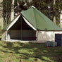 Family Tent Tipi 6-Person Green Waterproof