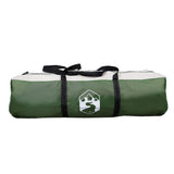 Family Tent Tipi 10-Person Green Waterproof - Low Angle