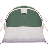 Camping Tent Tunnel 3-Person Green Waterproof - Low Angle