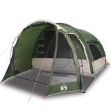 Family Tent 6-Person Green Waterproof - Front View