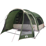 Family Tent 6-Person Green Waterproof - Side View