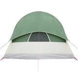 Camping Tent Tunnel 4-Person Green Waterproof