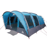 Family Tent Tunnel 8-Person Blue Waterproof - Side View