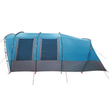 Family Tent Tunnel 8-Person Blue Waterproof - Extra Image