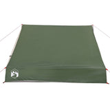 Camping Tent A-Frame 2-Person Green Waterproof - Extra Image
