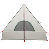 Camping Tent A-Frame 2-Person Green Waterproof - Extra Image
