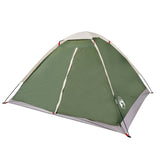 Camping Tent Dome 2-Person Green Waterproof - Rear View
