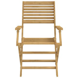 Folding Chairs 4 pcs 54.5x61.5x86.5 cm Solid Wood Acacia
