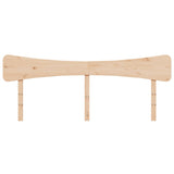 Headboard 180 cm Solid Wood Pine - Top-Down View