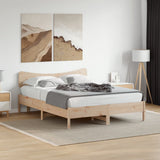 Headboard 150 cm Solid Wood Pine - Side View