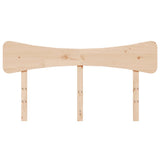 Headboard 150 cm Solid Wood Pine - Top-Down View
