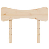 Headboard 90 cm Solid Wood Pine