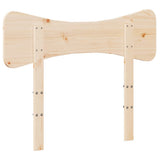 Headboard 90 cm Solid Wood Pine