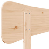 Headboard 90 cm Solid Wood Pine - Close-Up Angle