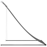 Retractable Awning Anthracite 100x150 cm Fabric and Steel - Top-Down View