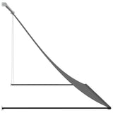 Retractable Awning Anthracite 200x150 cm Fabric and Steel - Top-Down View