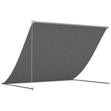 Retractable Awning Anthracite 250x150 cm Fabric and Steel - 45-Degree Angle