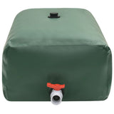 Water Tank with Tap Foldable 500 L PVC - Side View