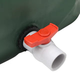 Water Tank with Tap Foldable 1500 L PVC - Rear View