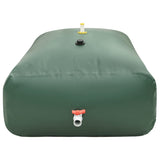 Water Tank with Tap Foldable 5000 L PVC - Side View