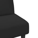 2 Piece Sofa Set with Pillows Black Velvet - Extra Image