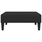2 Piece Sofa Set with Pillows Black Velvet - Low Angle