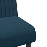 2 Piece Sofa Set Blue Velvet - Extra Image