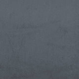 2 Piece Sofa Set Dark Grey Velvet