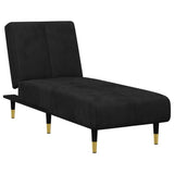 2 Piece Sofa Set Black Velvet