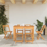 Folding Chairs 6 pcs Solid Wood Acacia
