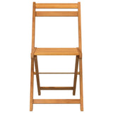 Folding Chairs 6 pcs Solid Wood Acacia