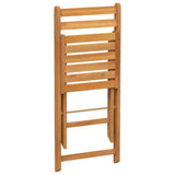 Folding Chairs 6 pcs Solid Wood Acacia
