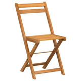 Folding Chairs 8 pcs Solid Wood Acacia