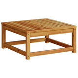 8 Piece Garden Lounge Set with Cushions Solid Wood Acacia
