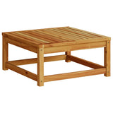 10 Piece Garden Lounge Set with Cushions Solid Wood Acacia