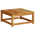 7 Piece Garden Lounge Set with Cushions Solid Wood Acacia