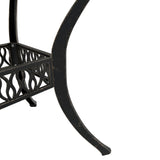 3 Piece Bistro Set Bronze Cast Aluminium - 45-Degree Angle