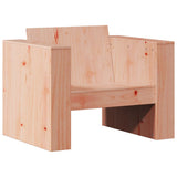 Garden Sofa 79x60x62 cm Solid Wood Douglas - Front View