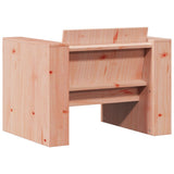 Garden Sofa 79x60x62 cm Solid Wood Douglas - Rear View