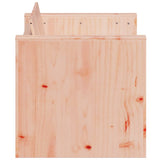 Garden Sofa 2-Seater 134x60x62 cm Solid Wood Douglas - 45-Degree Angle