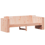 Garden Sofa 3-Seater 189x60x62 cm Solid Wood Douglas - Front View