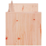 Garden Sofa 3-Seater 189x60x62 cm Solid Wood Douglas - 45-Degree Angle