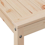 Potting Table with Shelf 82.5x50x75 cm Solid Wood Pine - Low Angle