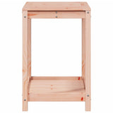 Potting Table with Shelf 82.5x50x75 cm Solid Wood Douglas