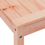Potting Table with Shelf 82.5x50x75 cm Solid Wood Douglas - Low Angle