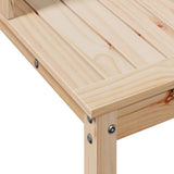 Potting Table with Shelves 82.5x50x109.5 cm Solid Wood Pine - Low Angle