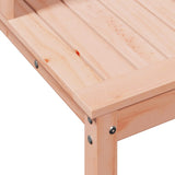 Potting Table with Shelves 82.5x50x109.5 cm Solid Wood Douglas - Low Angle