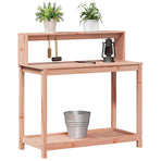 Potting Table with Shelves 108x50x109.5 cm Solid Wood Douglas